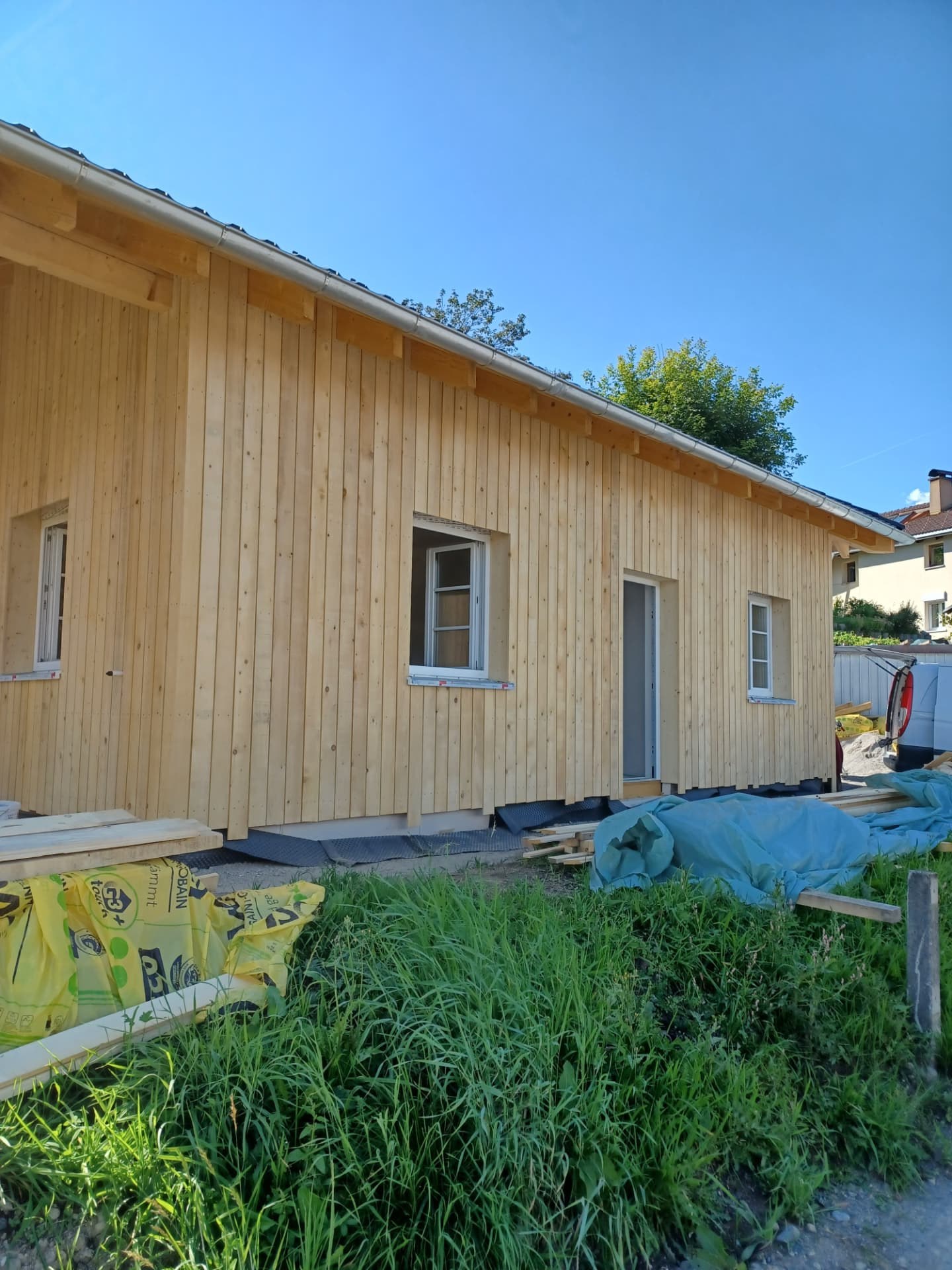 Wohnanlage in Nenzing mit neuer WDVS-Fassade